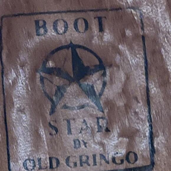 Boot Star by Old Gringo Brown Distressed Cowboy Western Boots Mens 13D Leather